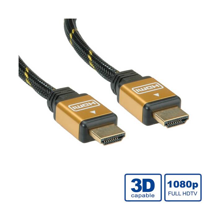 ROLINE HDMI con cavo Ethernet - 1 m