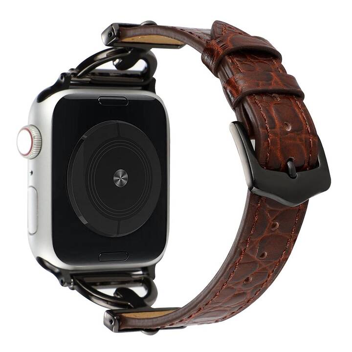 EG Cinturini (Apple Watch 40 mm / 41 mm / 38 mm, Marrone scuro)