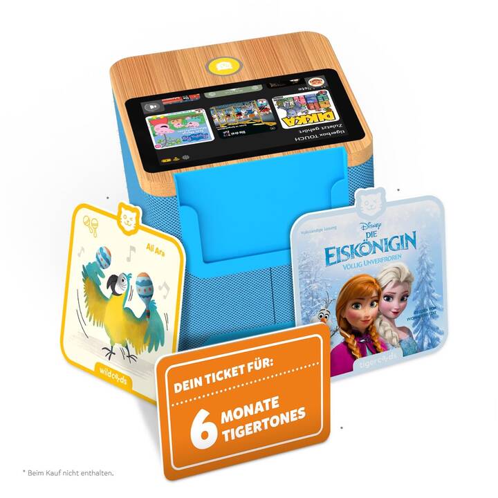 TIGERMEDIA Lettore audio per bambini Tigerbox Touch Plus Swiss Edition (DE, Svizzero tedesco)