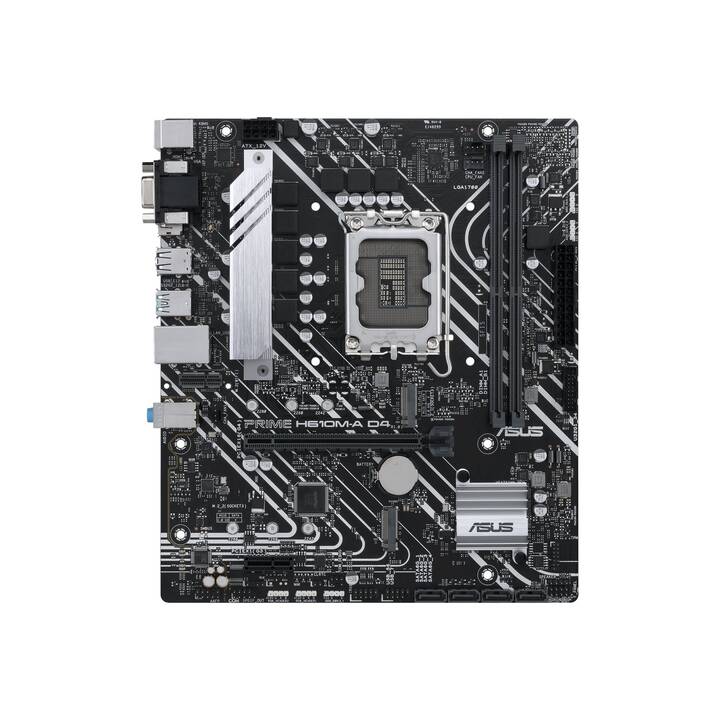 ASUS Prime H610M-A D4-CSM (LGA 1700, Intel H610, Micro ATX)