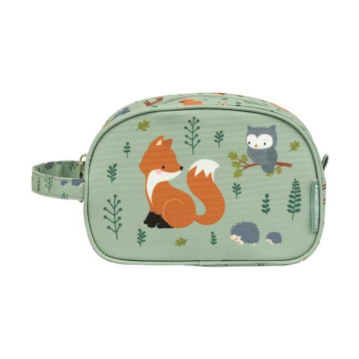 ROOST Trousse de toilette (14 cm x 9.5 cm, Vert)