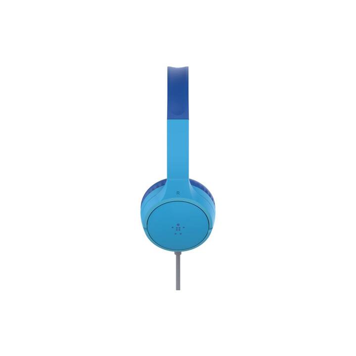 BELKIN SoundForm Mini  Casque d'écoute pour enfants (On-Ear, Bleu)