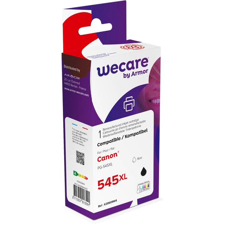 WECARE PG-545XLWE (Schwarz, 1 Stück)