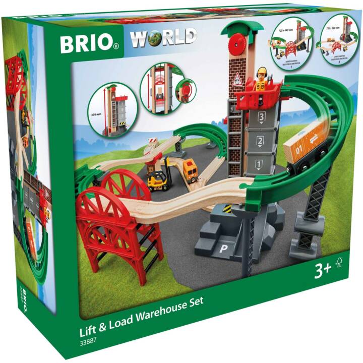 BRIO Railway Ampio magazzino