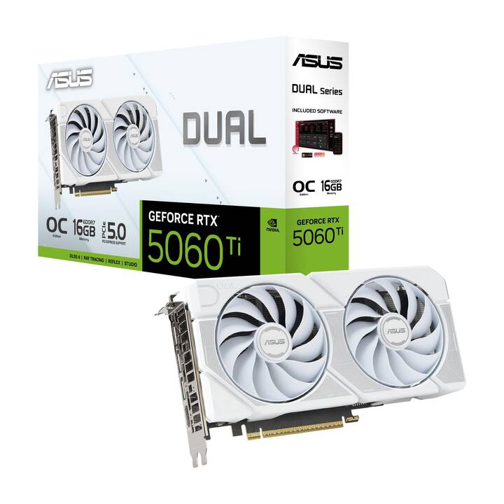 ASUS Nvidia GeForce RTX 5060 Ti OC Dual (16 GB) - Interdiscount