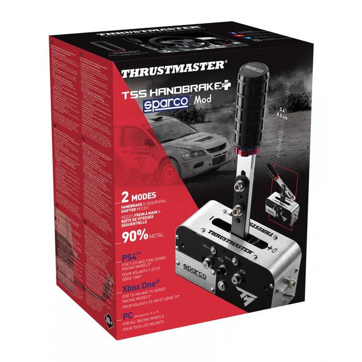 THRUSTMASTER TSS Sparco Mod+ Frein à main (Chrome) - Interdiscount