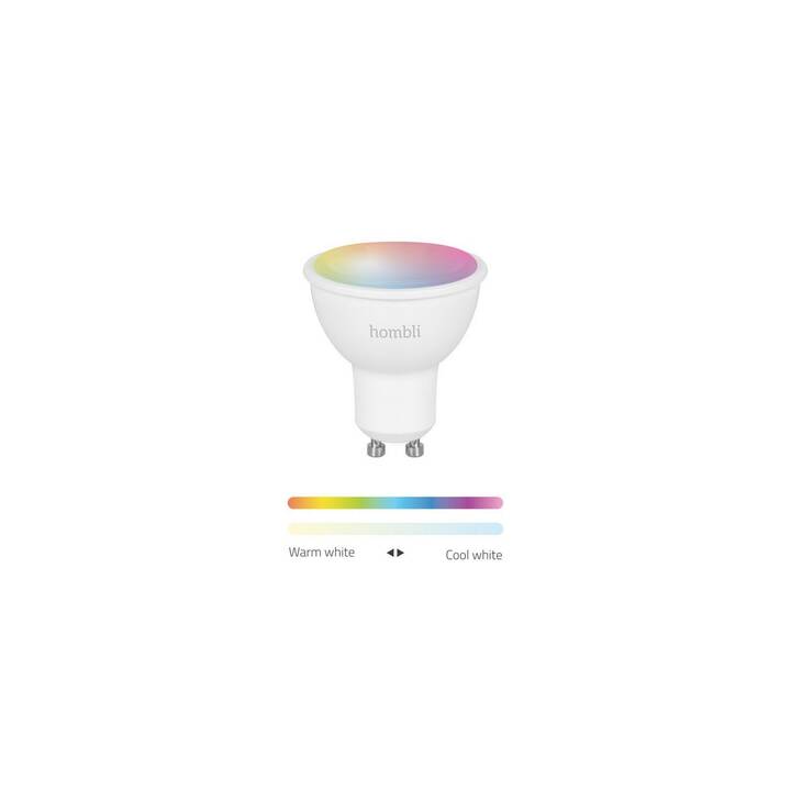 HOMBLI LED Birne Smart  (GU10, WLAN, 4.5 W)