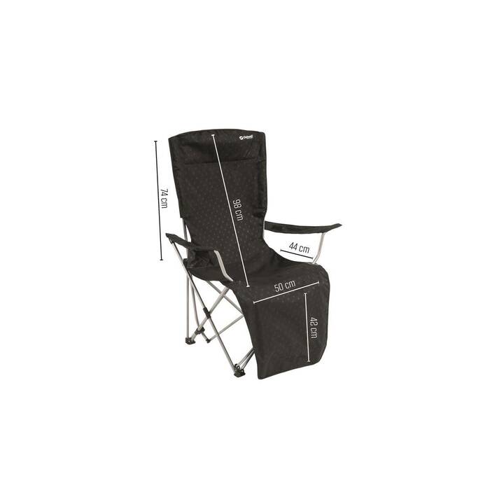OUTWELL Chaise de camping Catamarca Lounger (Noir)