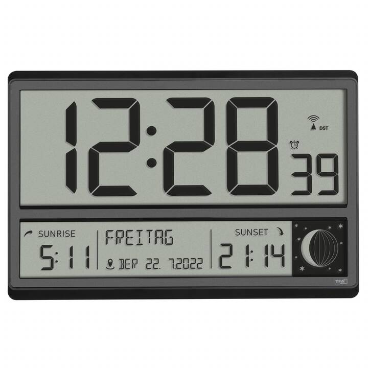 TFA Horloge murale (Numérique, 36 cm)