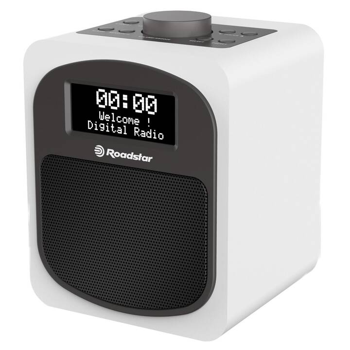 ROADSTAR HRA-600D+ Radio digitale (Bianco, Nero)