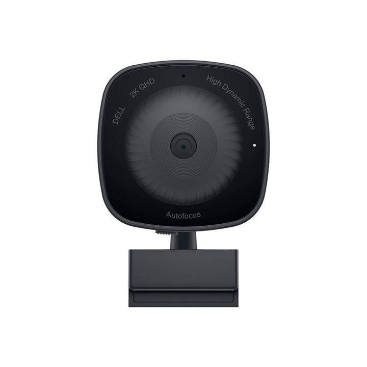 DELL WB3023  Webcam (2560 x 1440, 1920 x 1080, 1280 x 720, Schwarz)