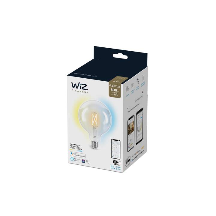 WIZ Lampadina LED G120 (E27, Bluetooth, WLAN, 6.7 W)
