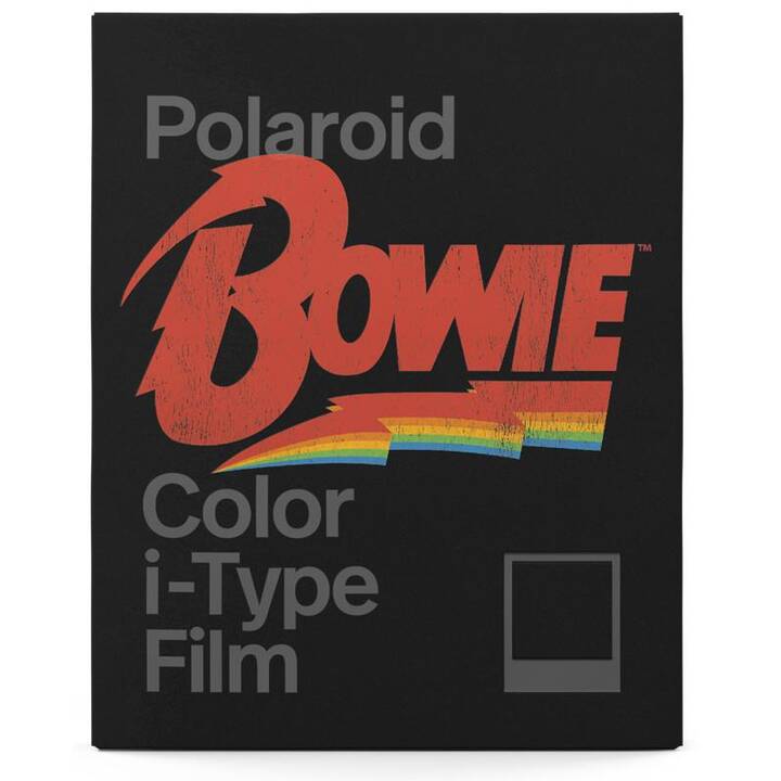 POLAROID David Bowie Edition Sofortbildfilm (Polaroid i-Type, Schwarz)