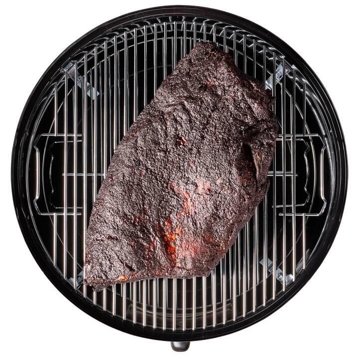WEBER Smokey Mountain Cooker Barbecue con affumicatore (Argento, Nero)