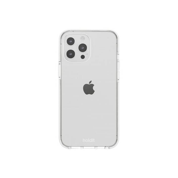 HOLDIT Backcover Seethru (iPhone 13 Pro Max, Weiss)