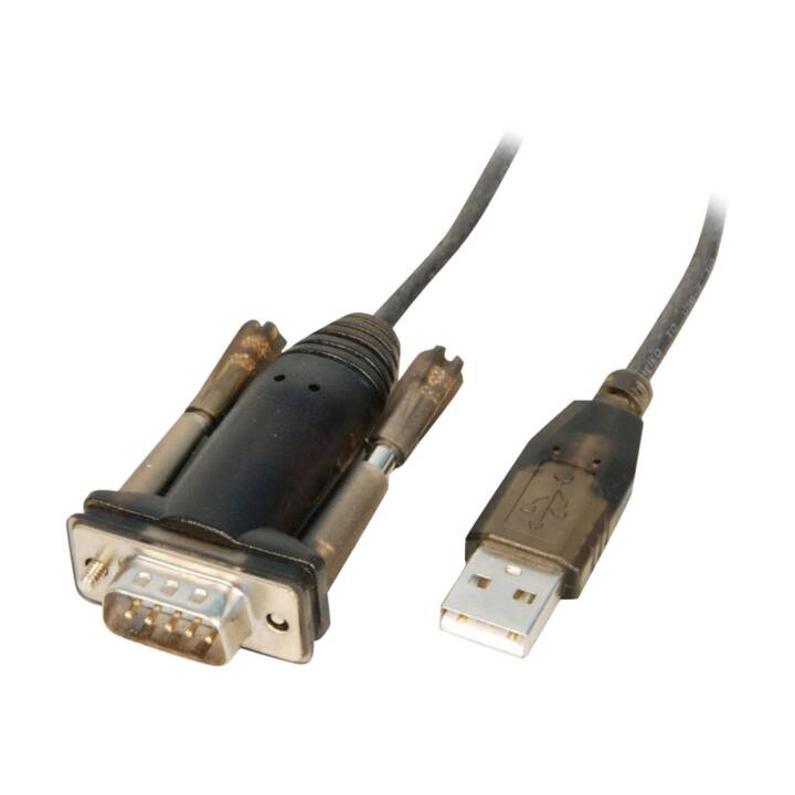 LINDY Verbindungskabel (USB A, RS-232, 1.5 m)