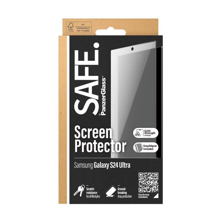 SAFE. Film de protection d'écran Ultra Wide Fit (Galaxy S24 Ultra, 1 pièce)