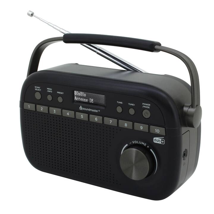 SOUNDMASTER DAB280SW Digitalradio (Schwarz)
