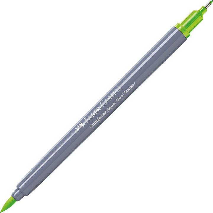 FABER-CASTELL Penna a fibra (Verde chiaro, 1 pezzo)