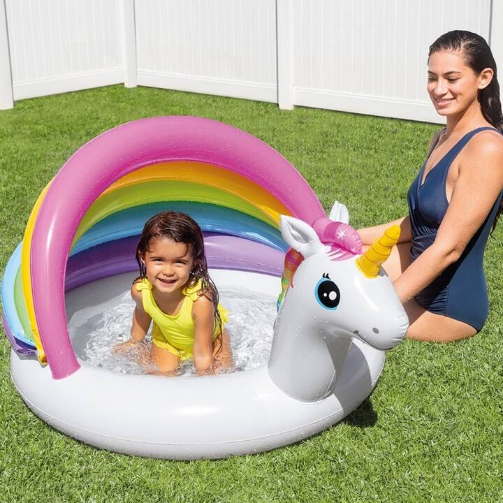 INTEX Piscinetta Unicorn (45 l, 102 cm x 69 cm x 127 cm)