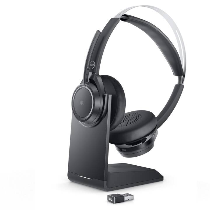 DELL Office Headset WL7022 (On-Ear, Kabellos, Schwarz)
