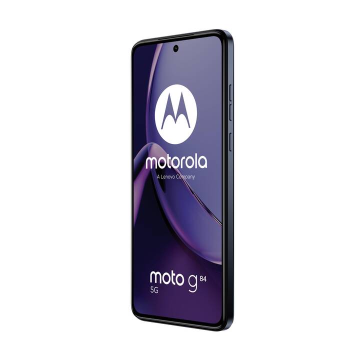 MOTOROLA Moto G84 (256 GB, Mitternachtsblau, 6.55", 50 MP, 5G)