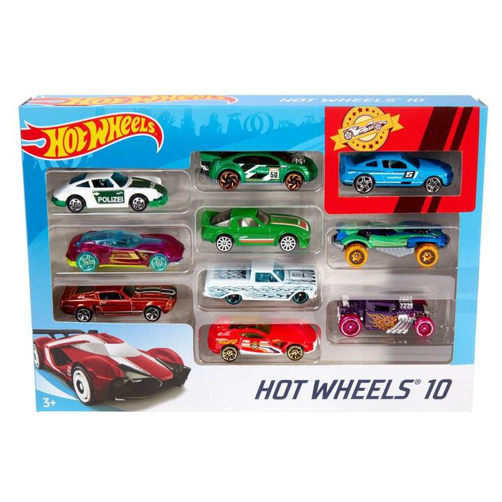 HOT WHEELS Set di veicoli giocattolo (10 x)