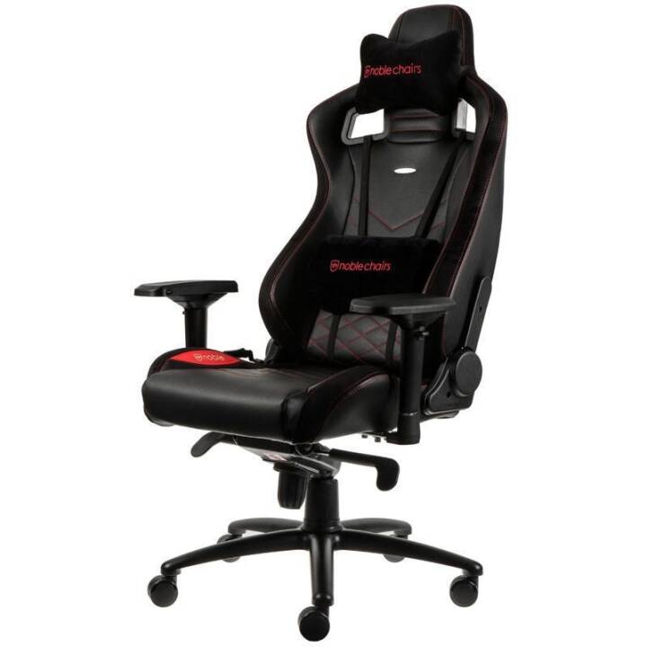 NOBLECHAIRS Sedia da gaming Epic (Nero, Rosso)