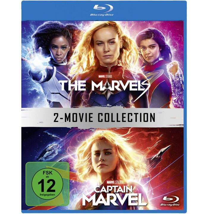 Captain Marvel (2019) / The Marvels (2023) - 2-Movie Collection (DE, EN, FR)