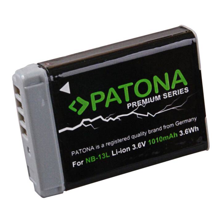 PATONA Premium Batterie pour Canon NB-13L