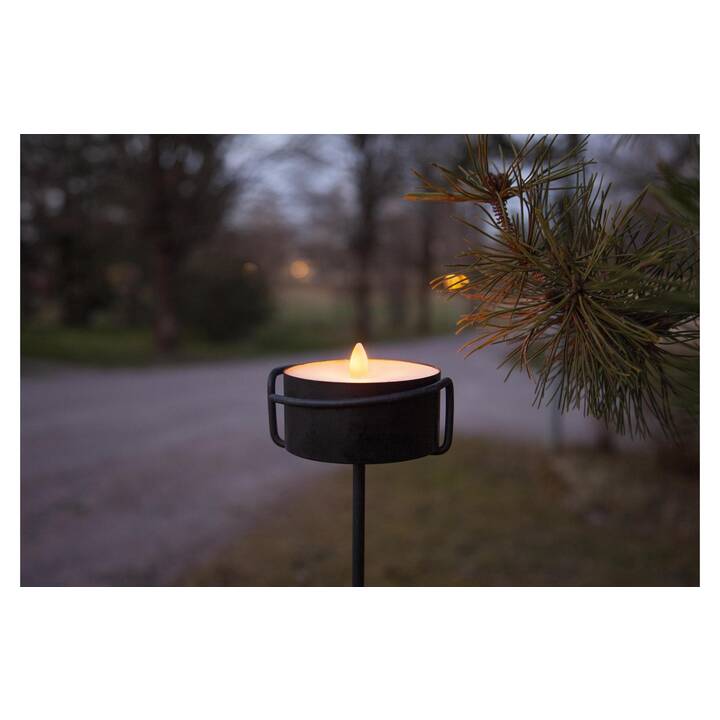 STAR TRADING Torch Candele LED (Nero)