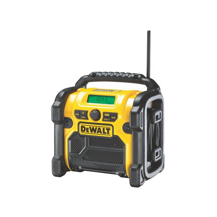 DEWALT DCR020-QW Baustellenradio (Gelb, Schwarz)