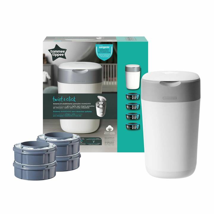 TOMMEE TIPPEE Sangenic Twist & Click (Blanc)