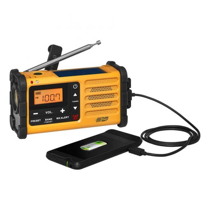 SANGEAN ELECTRONICS MMR-88 Radio cantiere (Giallo)