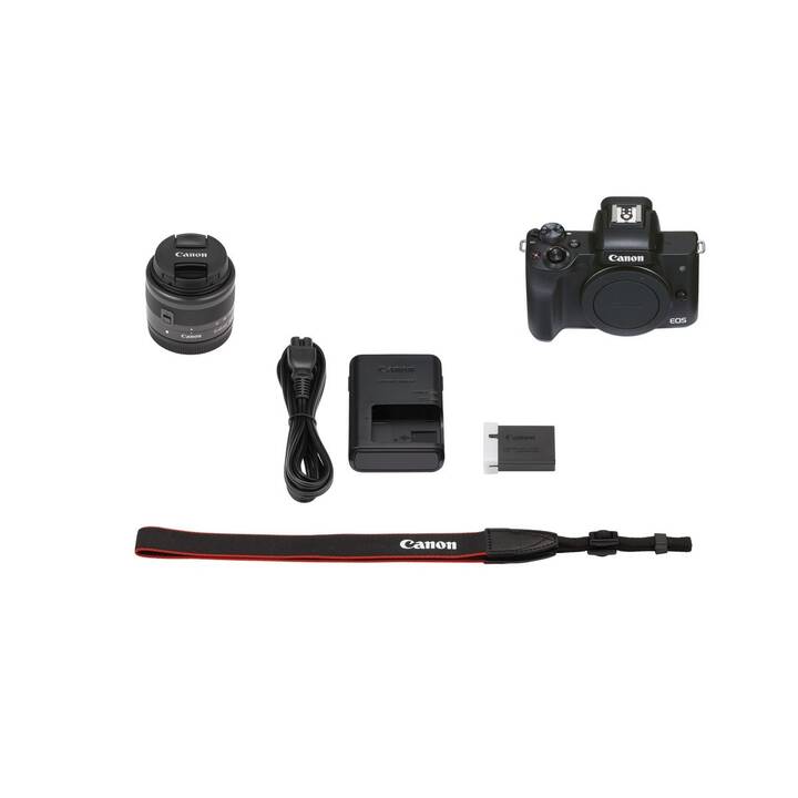 CANON EOS M50 Mark II BK + EF-M 15-45 Kit (24 MP, APS-C)