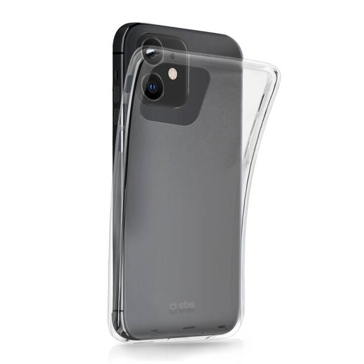 SBS Backcover Skinny (iPhone 12, iPhone 12 Pro, Transparent)