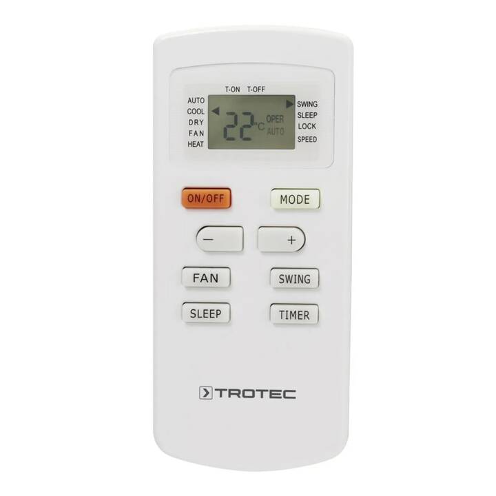 TROTEC Climatiseur PAC 2610 E (9000 BTU/h)