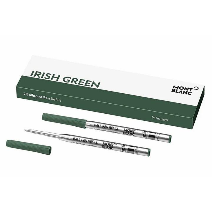 MONTBLANC Tintenrollermine (Irish Green, 2 Stück)