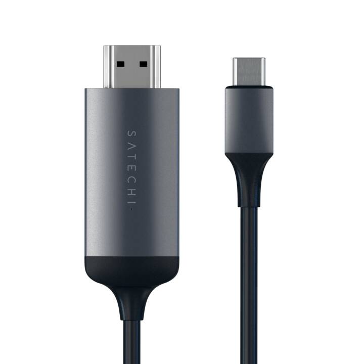 SATECHI Verbindungskabel (USB C, HDMI, 1.8 m)