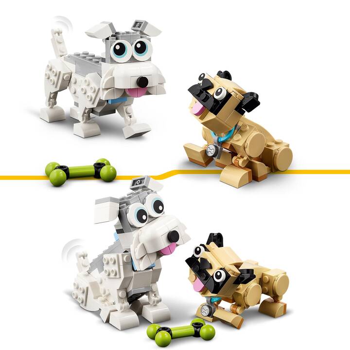 LEGO Creator 3-in-1 Adorabili cagnolini (31137)