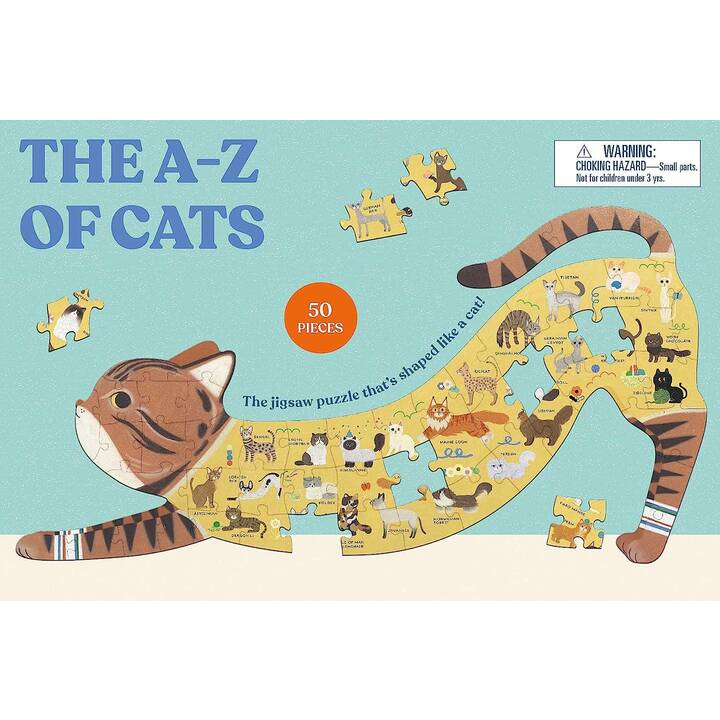 LAURENCE KING VERLAG Animal World The A–Z of Cats Puzzle (58 x)