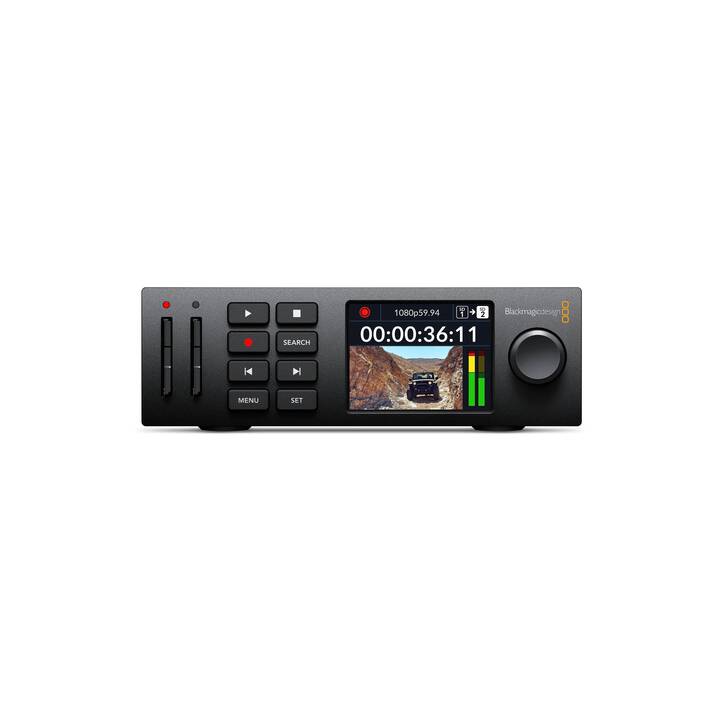 BLACKMAGIC DESIGN HyperDeck Studio HD Mini Monitor Recorder (Schwarz)