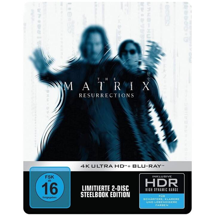 Matrix Resurrections (4K Ultra HD, Limited Edition, Steelbook, DE, EN)