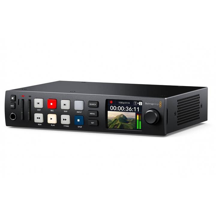 BLACKMAGIC DESIGN HyperDeck Studio HD Plus Registratore dello schermo (Nero)