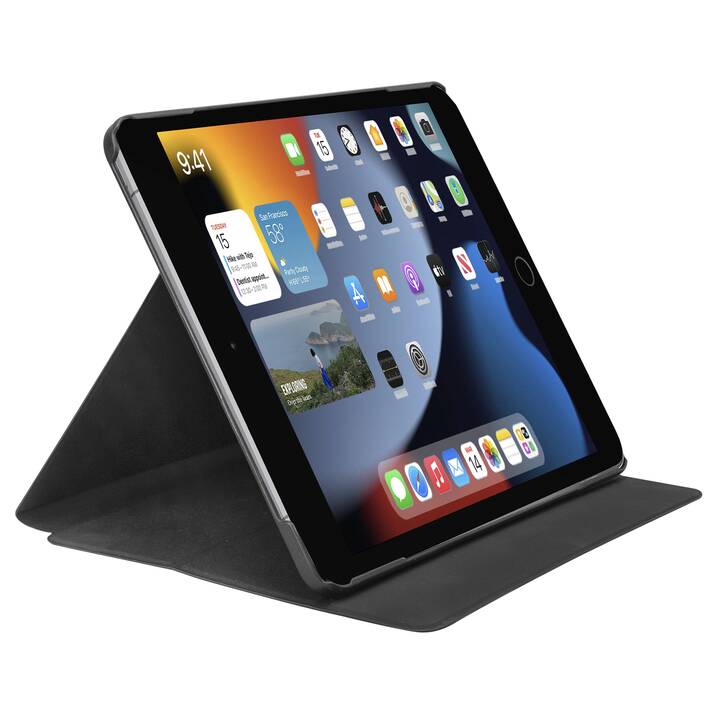SBS Trio Housse (10.2", iPad (9. Gen. 2021), iPad (8. Gen. 2020), iPad (7. Gen. 2019), iPad Air (3. Gen. 2019), Noir)