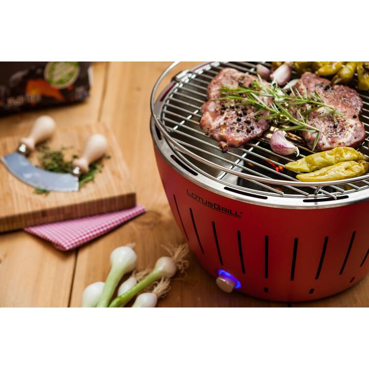 LOTUSGRILL XL Holzkohlegrill (Violett, Plum Violet)