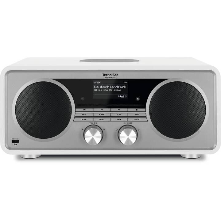 TECHNISAT 602 Digitalradio (Silber, Weiss)