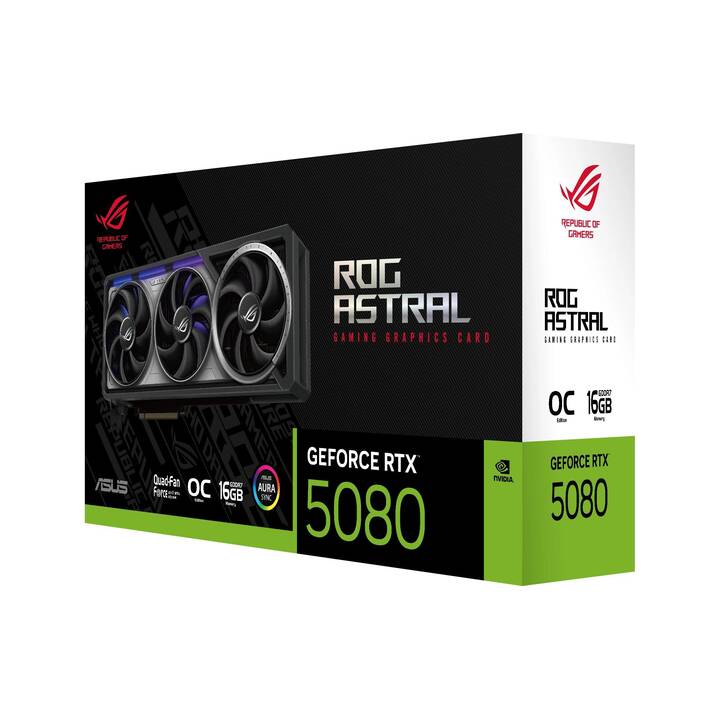 ASUS ROG Astral Nvidia GeForce RTX 5080 ROG Astral OC FH Quad (16