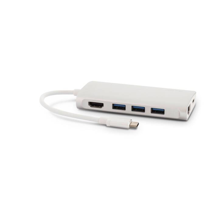 LMP Stations d'accueil (HDMI, RJ-45 (LAN), USB de type C, 3 x USB 3.0, USB 3.2 Typ-A)