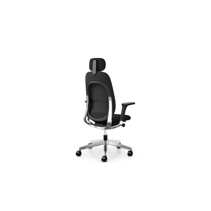 GIROFLEX 40 Comfort Plus Fauteuil de bureau piovant (Noir)